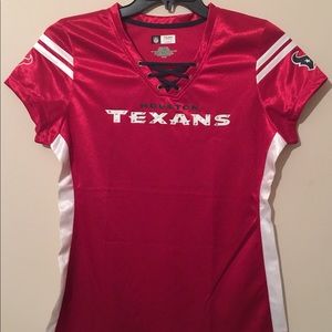 Houston Texans Womens NFL Apparel SS Jersey
